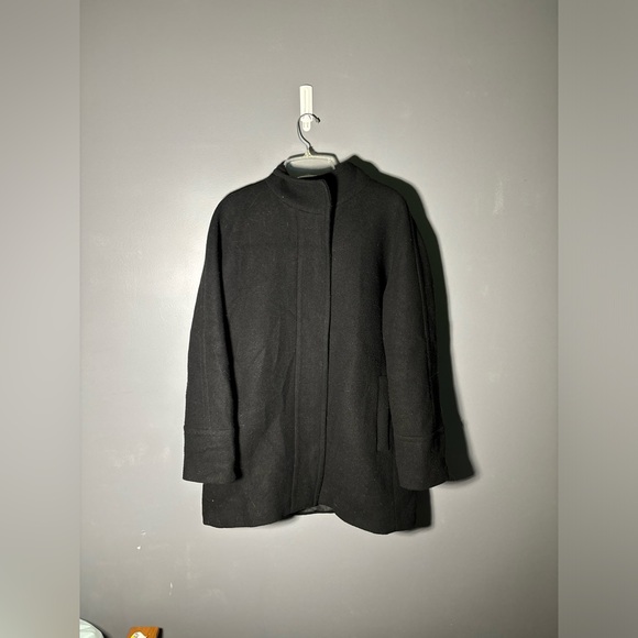 J.Crew Factory Wool Blend City Coat Womens Size 14 - Picture 2 of 6